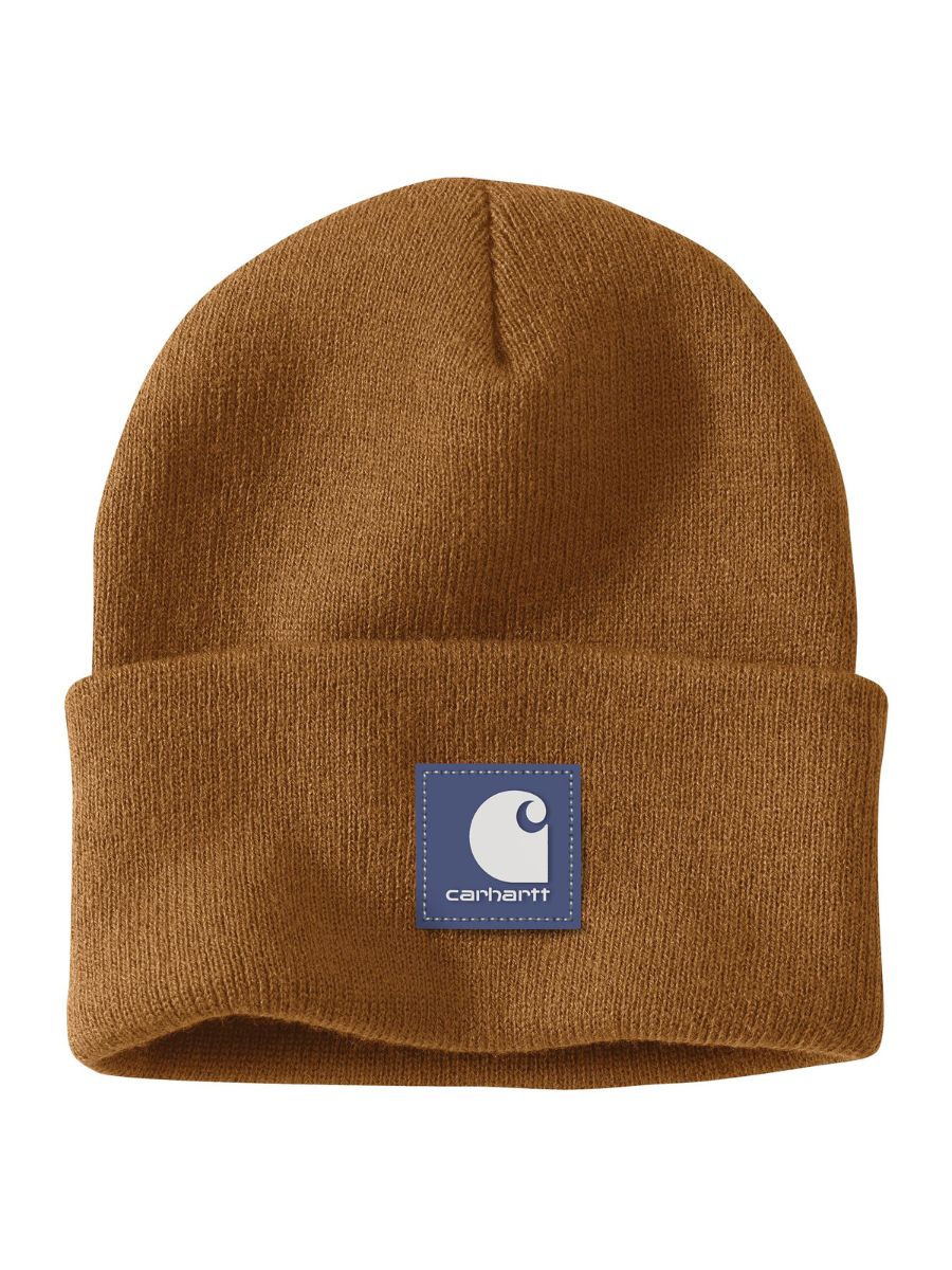 Carhartt Knit Rubber Patch Beanie - Image 3