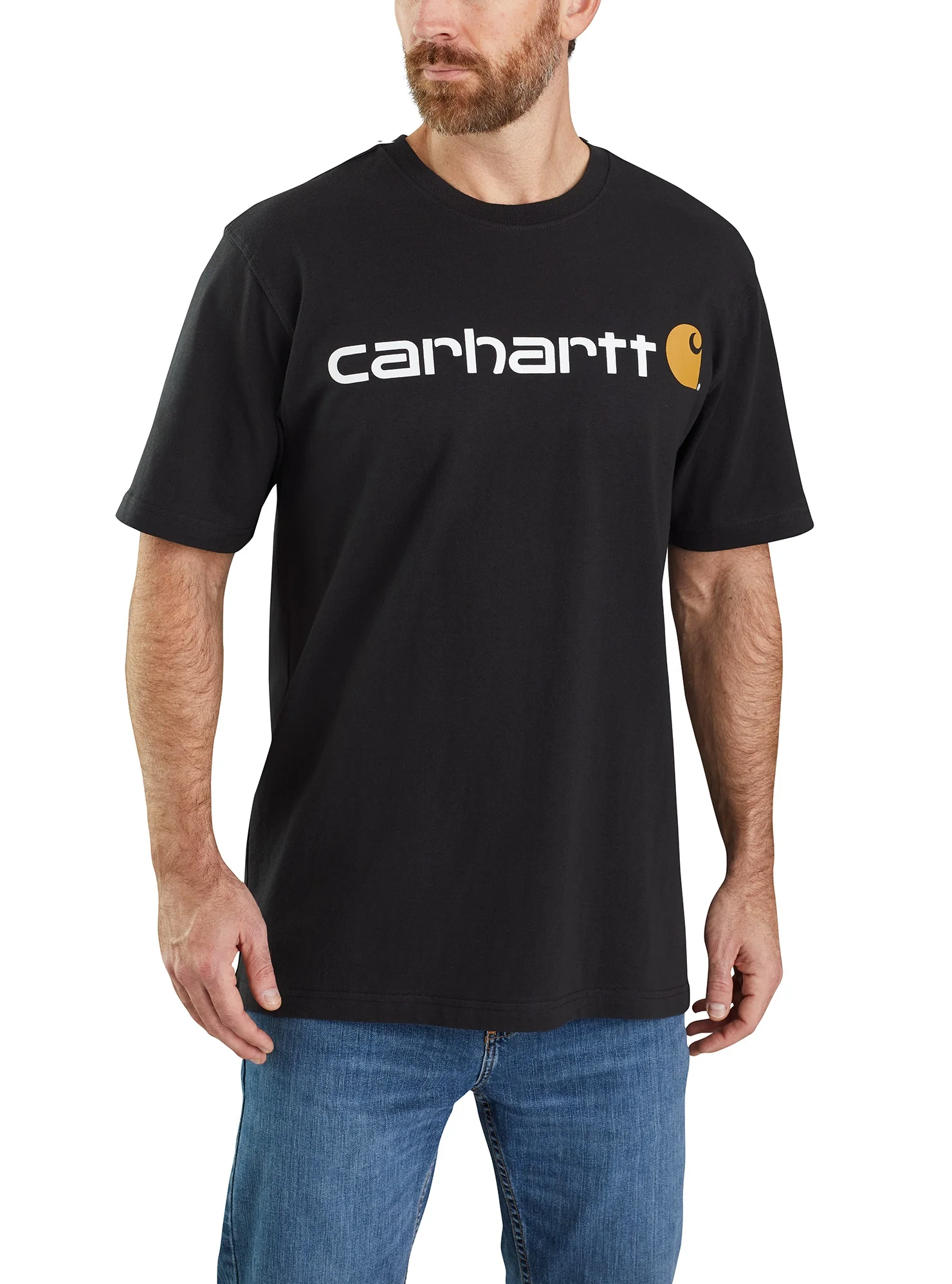 Carhartt Loose Fit Heavyweight Logo Tee - Image 13