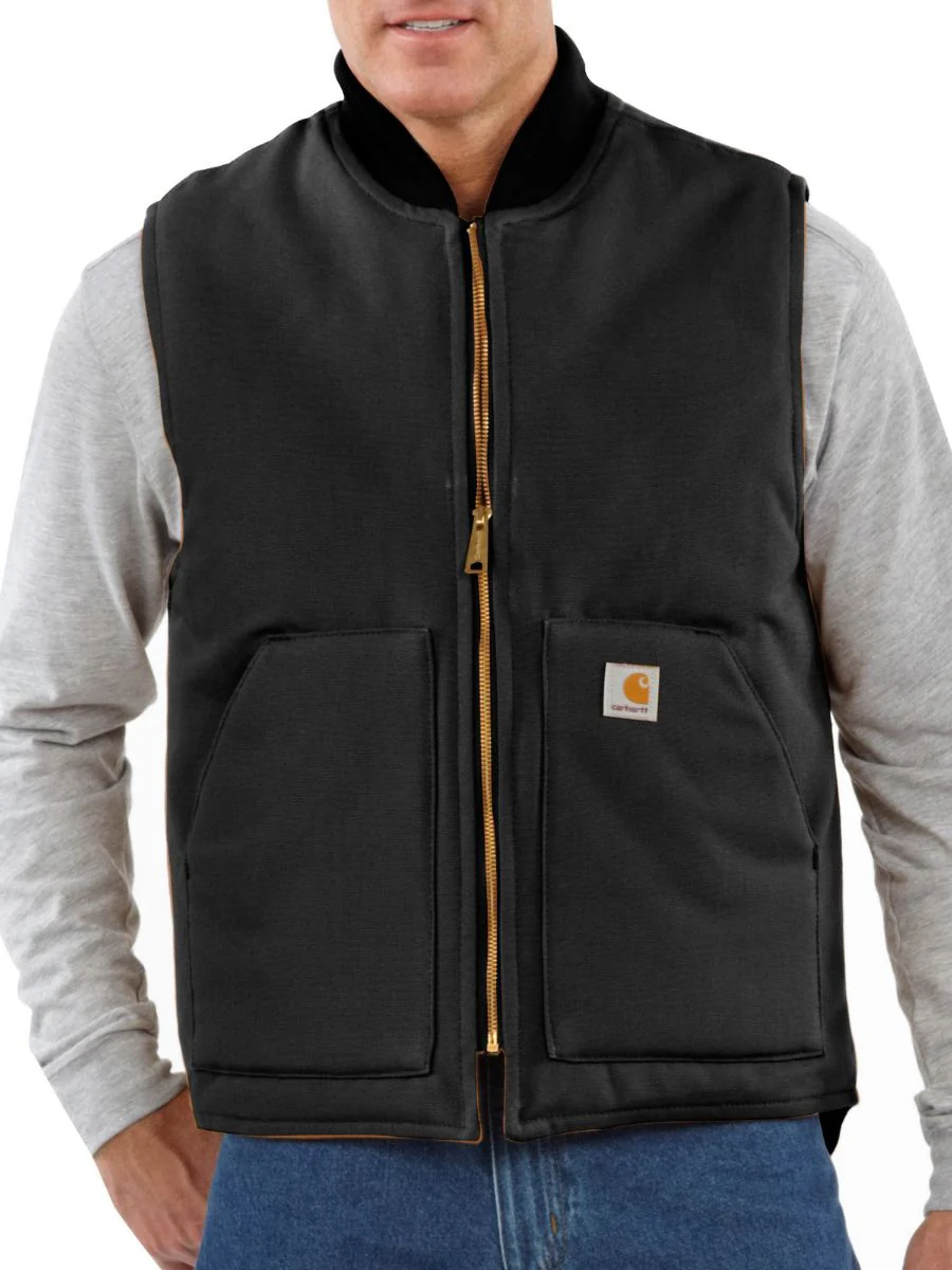 Carhartt Relaxed Fit Firm Duck Insulated Vest - Image 2
