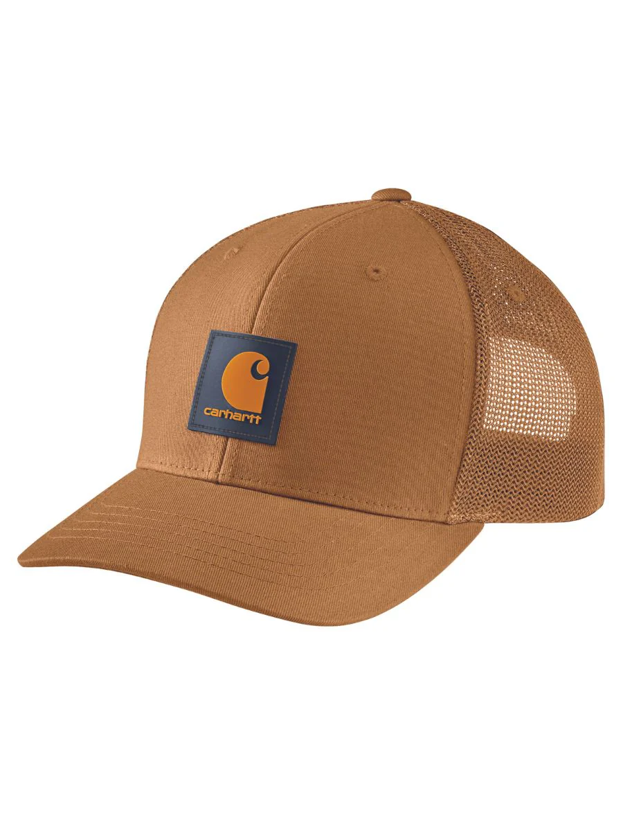 Carhartt Rugged Flex Mesh-Back Logo Patch Cap - Image 4