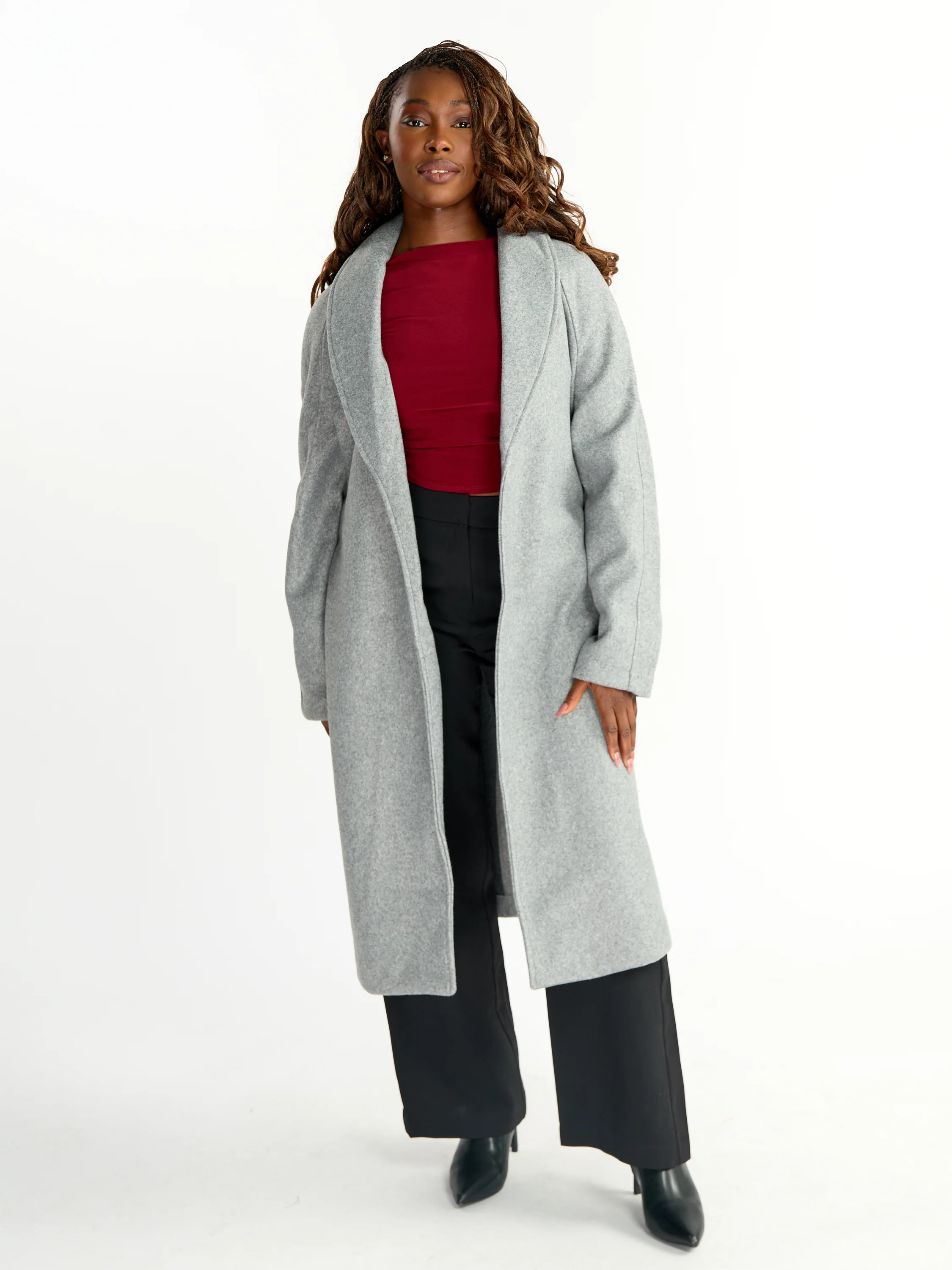 Cassio Wrap Coat - Image 3