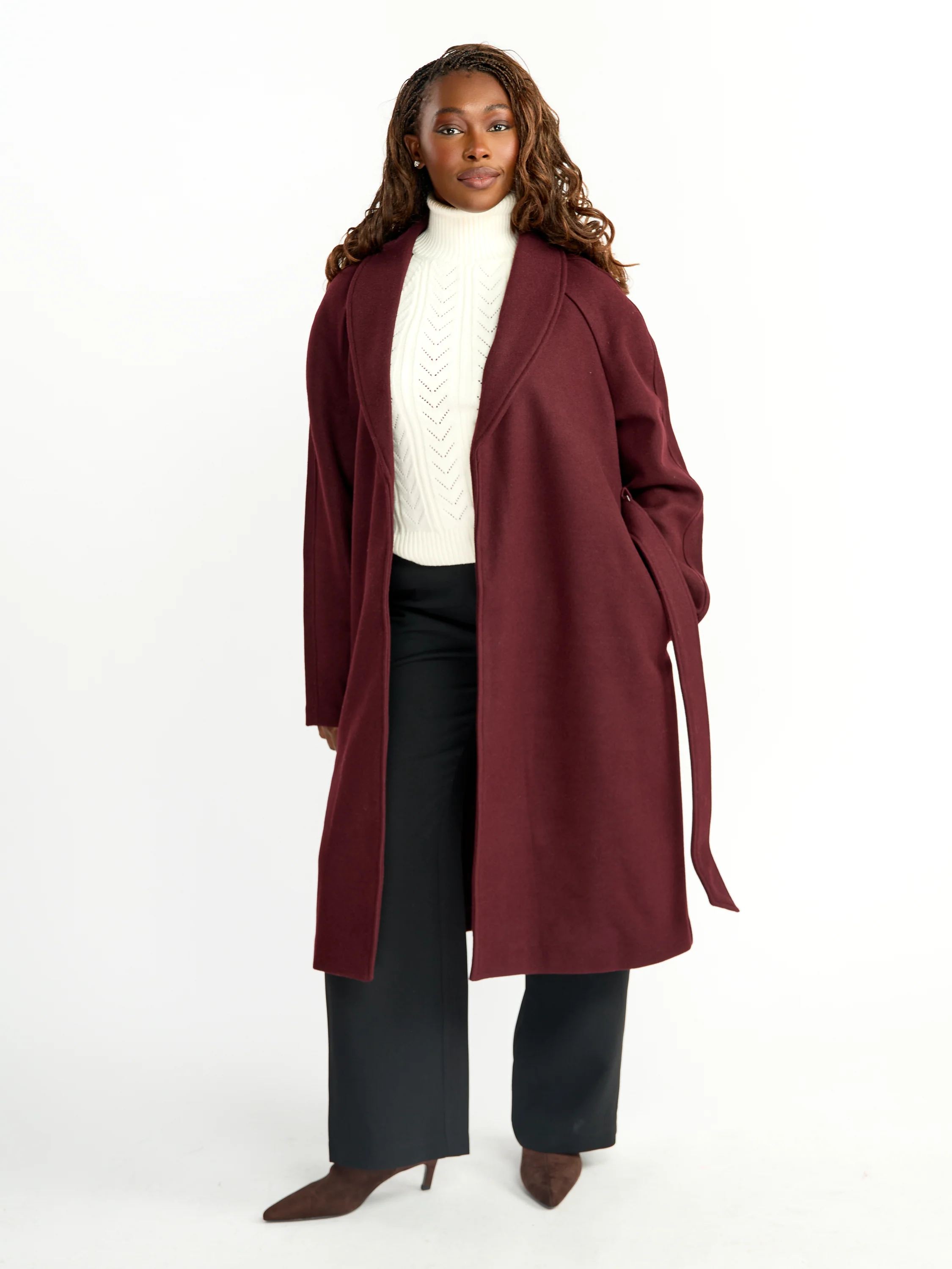 Cassio Wrap Coat - Image 5