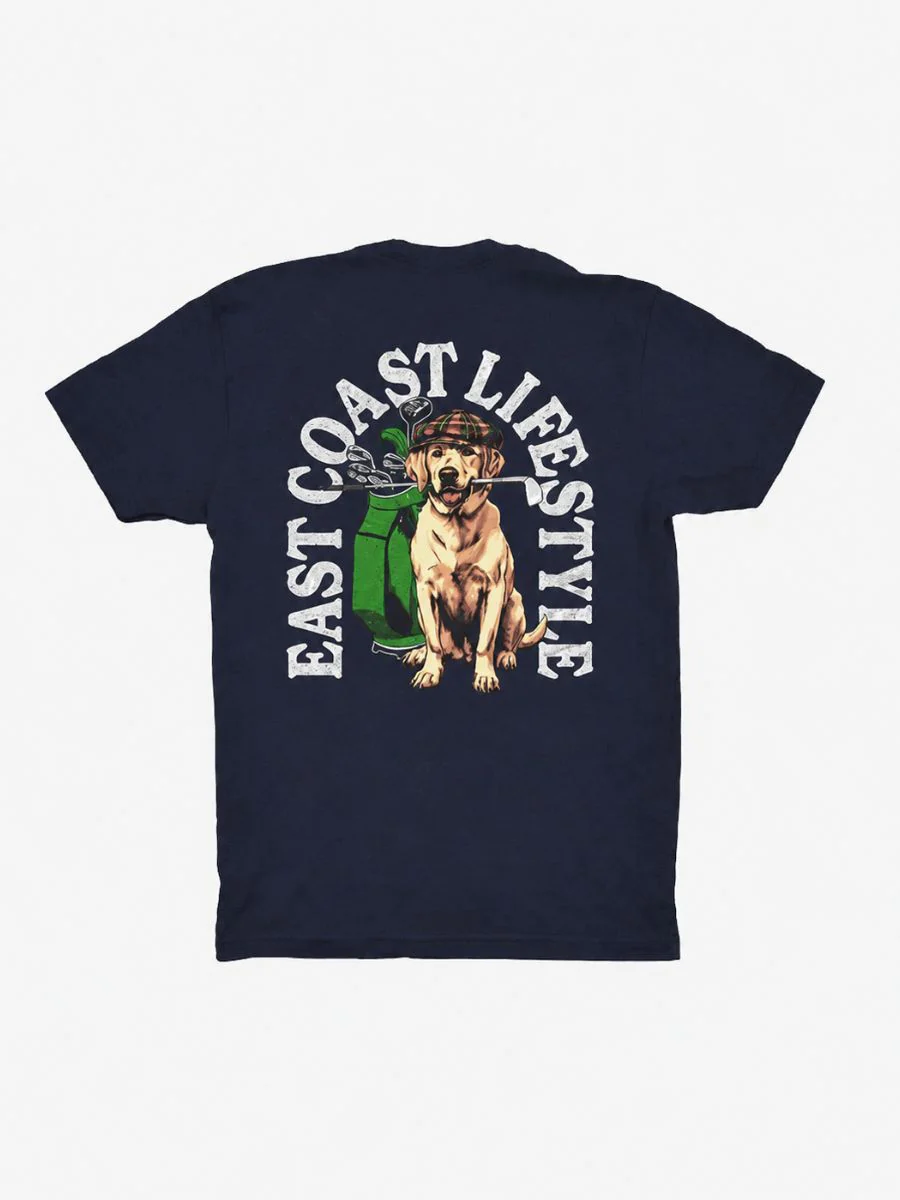 East Coast Lifestyle Golf Dog Tee