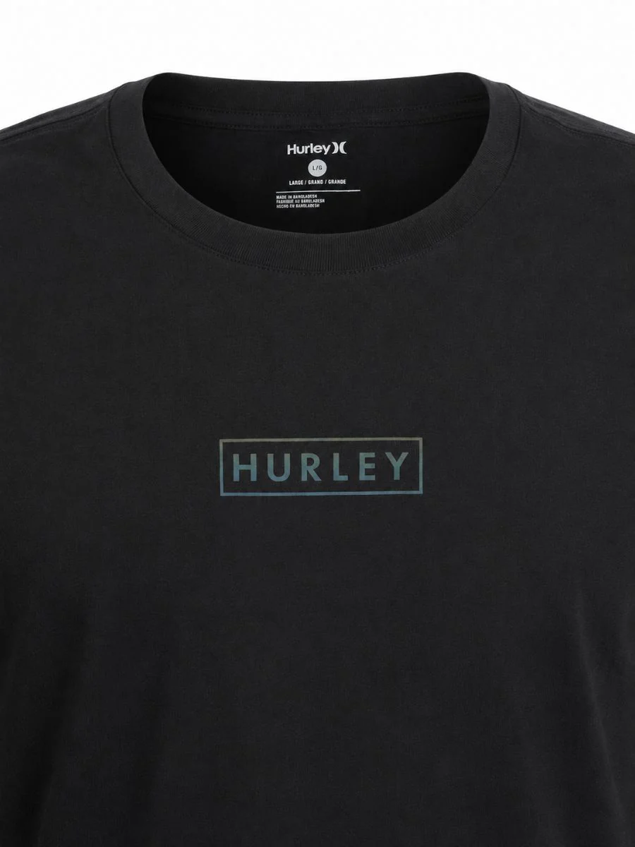Hurley Boxed Logo Graphic Tee - Image 3