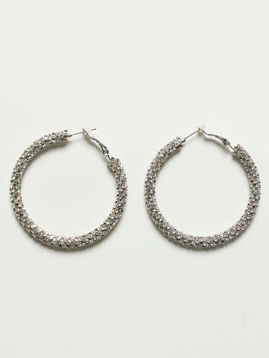Large Rhine Hoop Earrings - Image 3