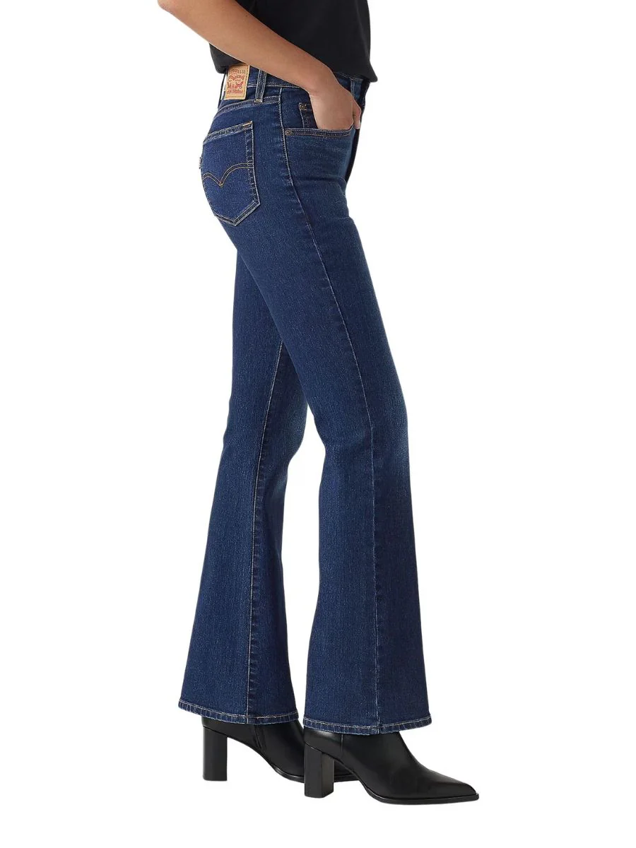 Levi’s 725 High Rise Bootcut Eternal Indigo Jean - Image 3