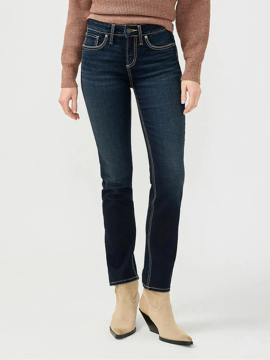 Silver Suki Straight Jean