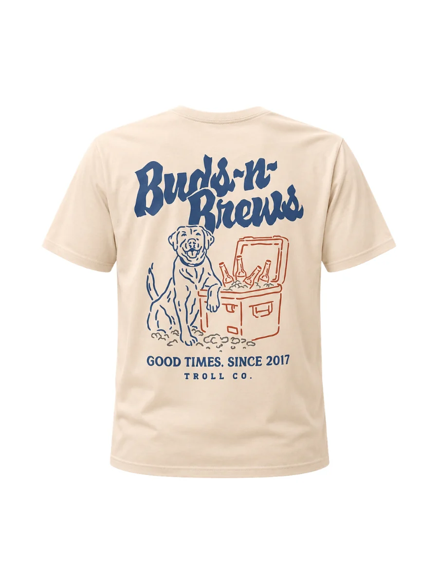 Troll Co. Buds N Brews Tee