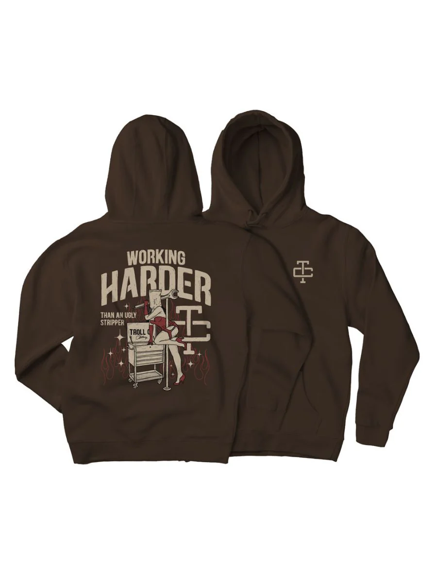 Troll Co. Butterface 2.0 Chocolate Hoodie
